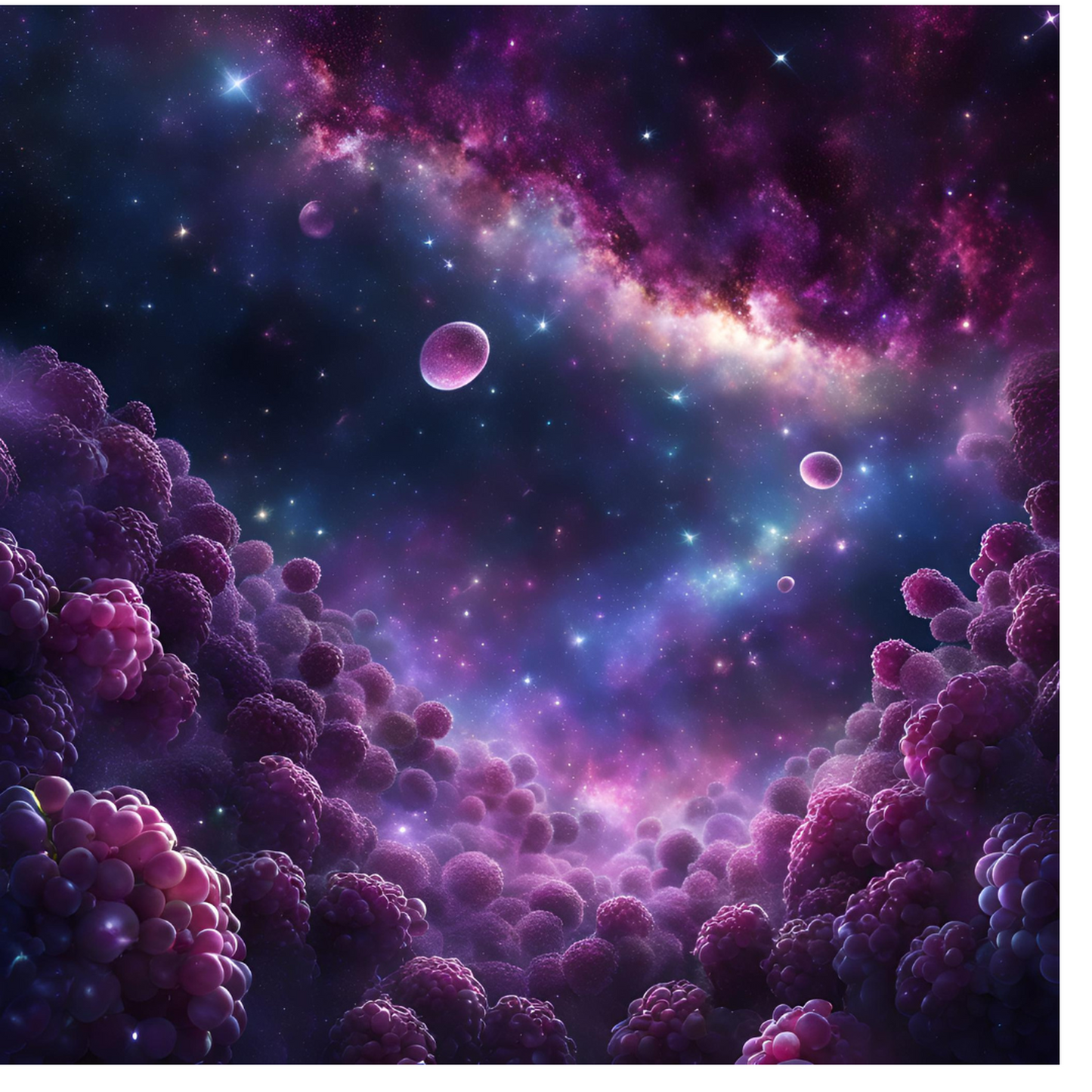 Huile parfumée au raisin galactique