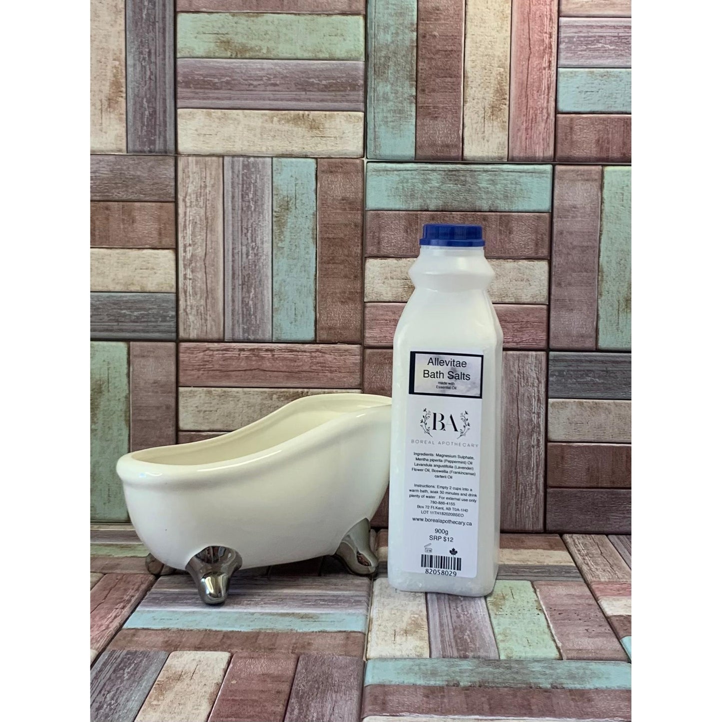 Soulager les sels de bain