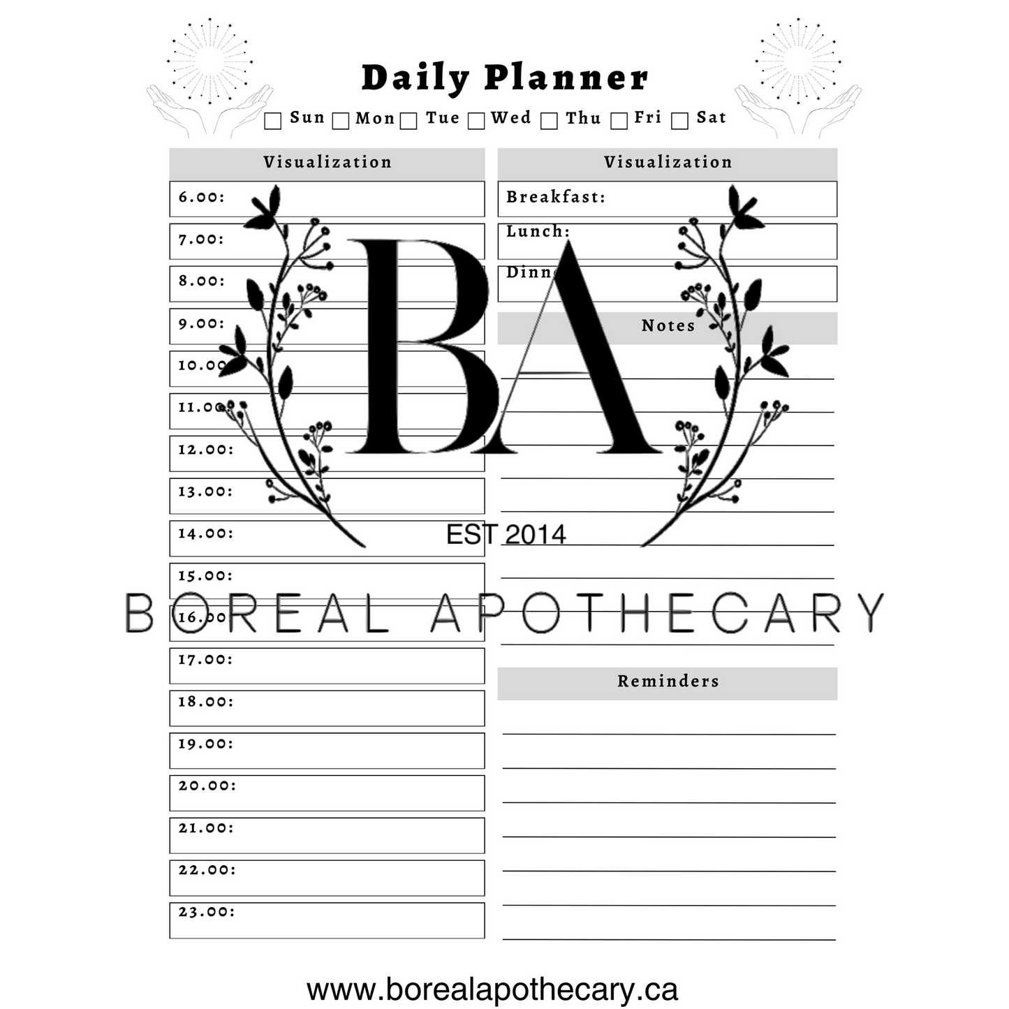 Witchy Planner