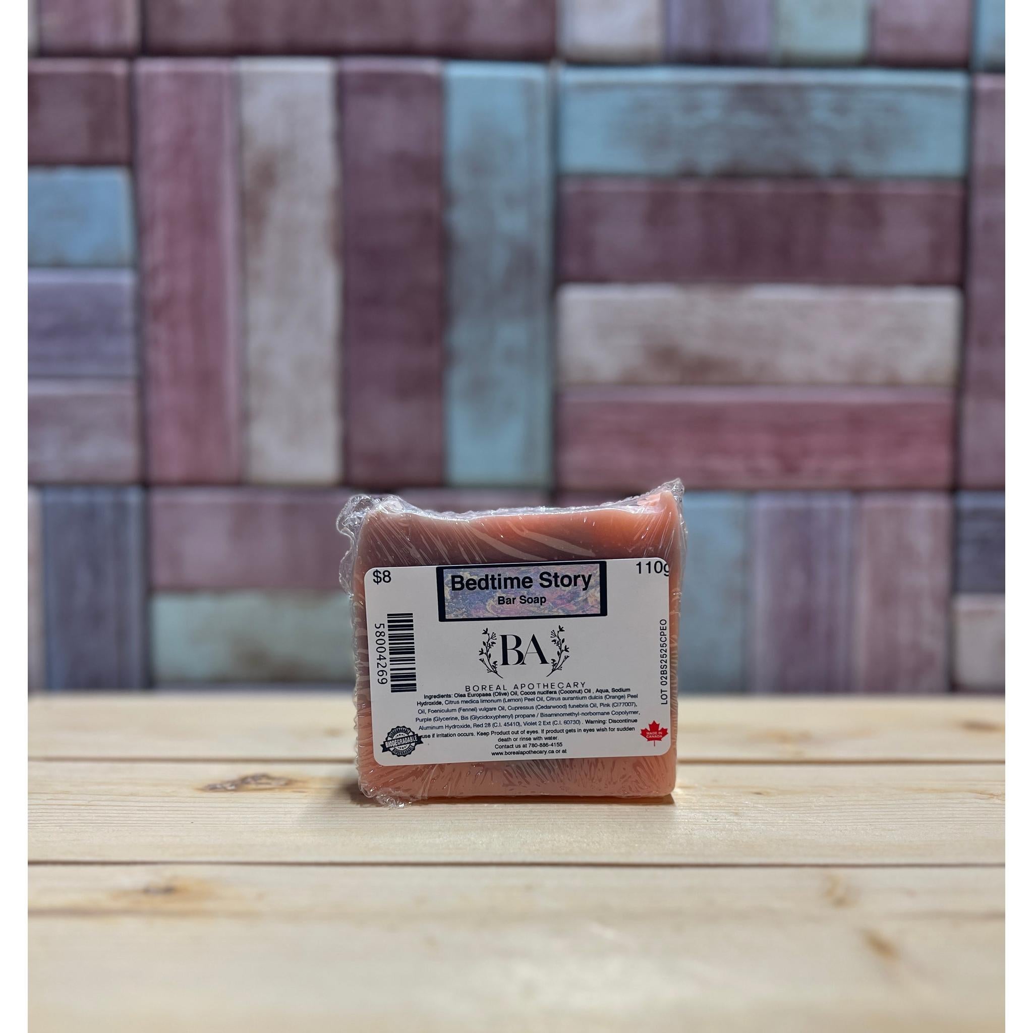 Savon en barre pour l'heure du coucher