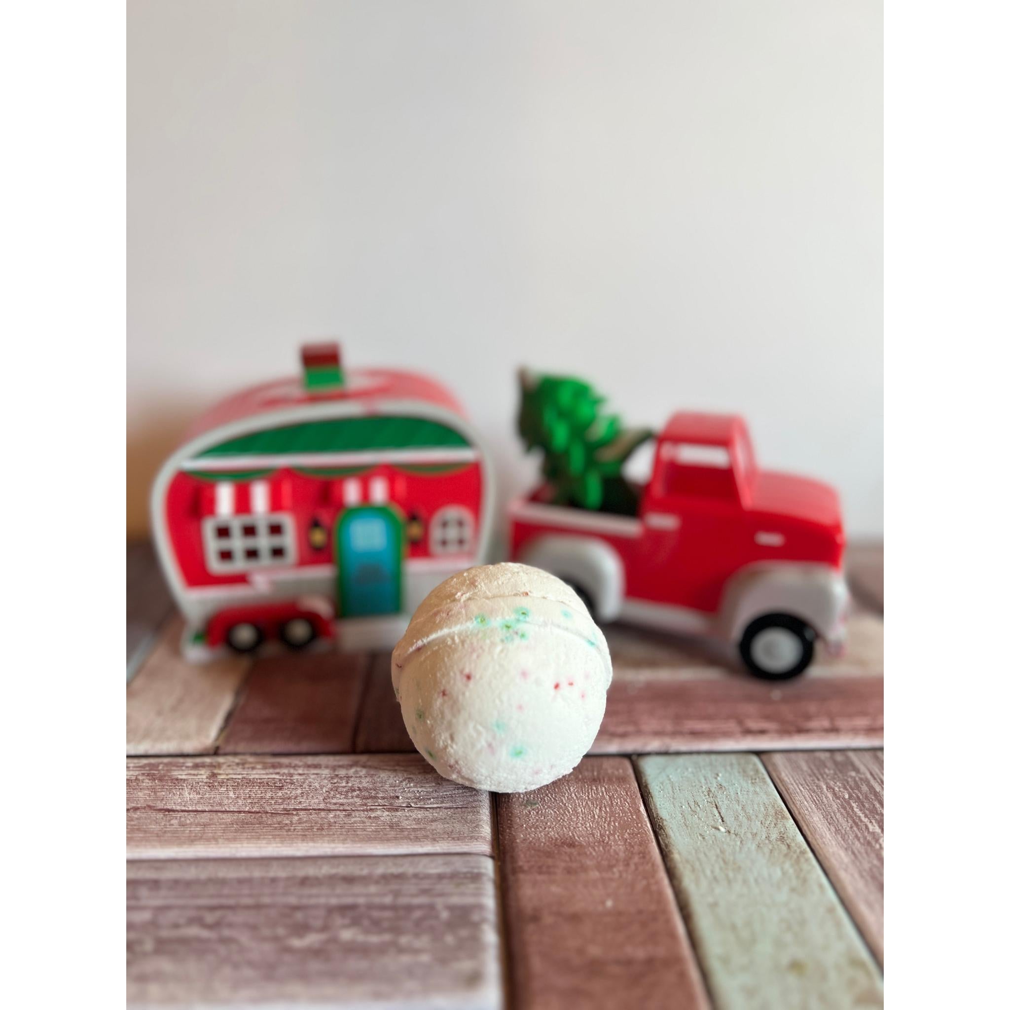 Bombe de bain à la canne en sucre