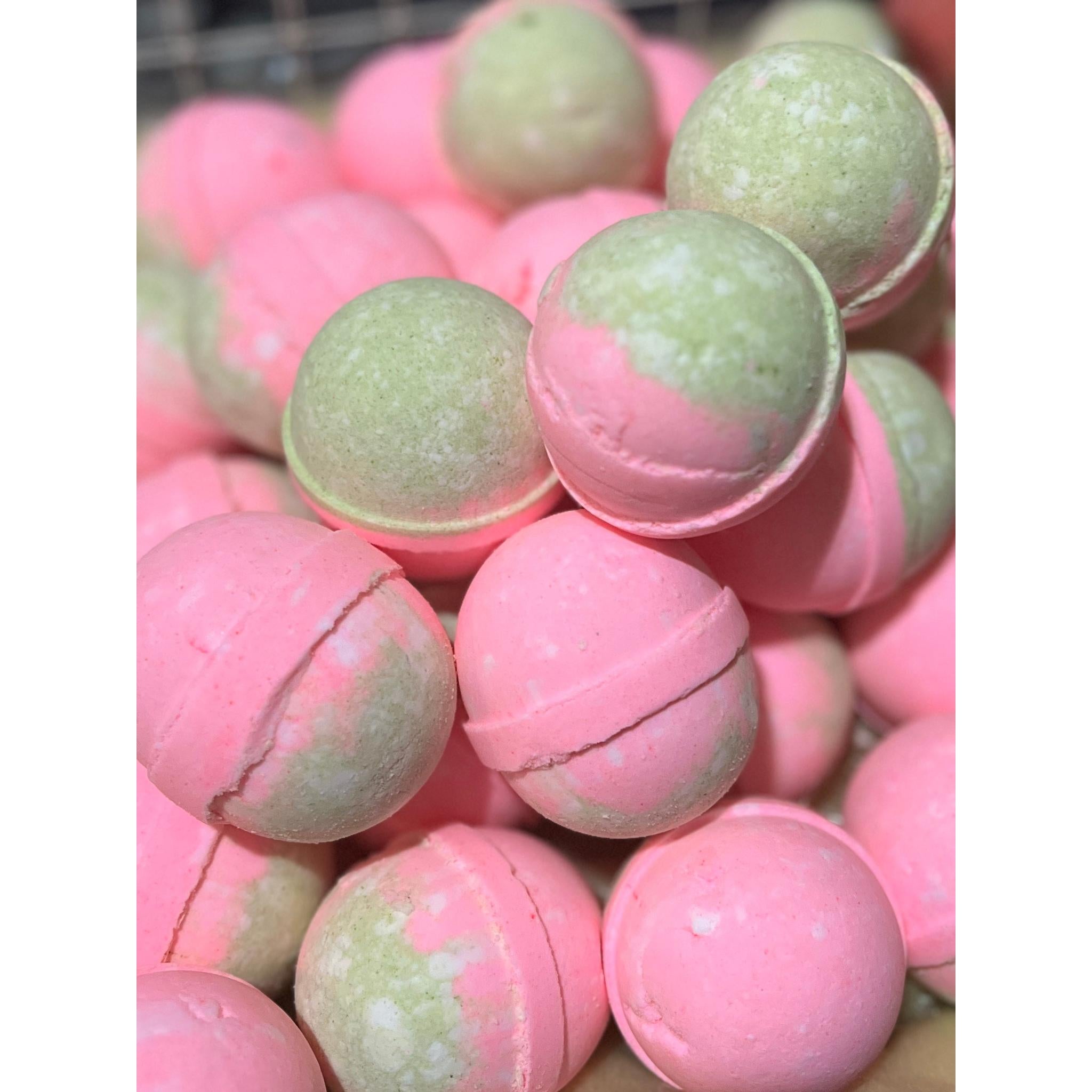 Watermelon Bath Bombs