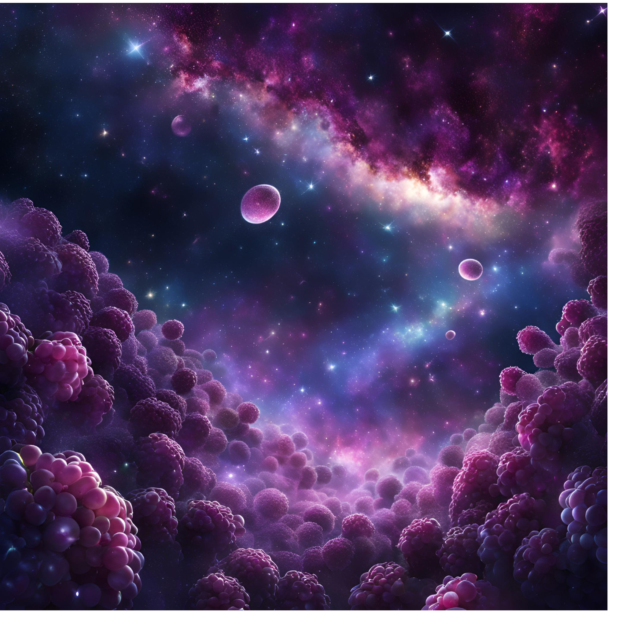 Huile parfumée au raisin galactique