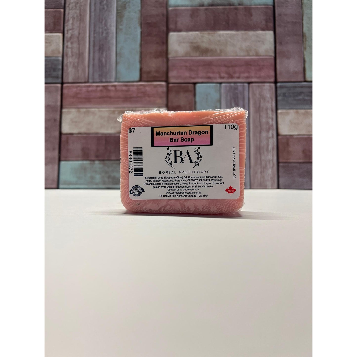 The Manchurian Dragon Bar Soap