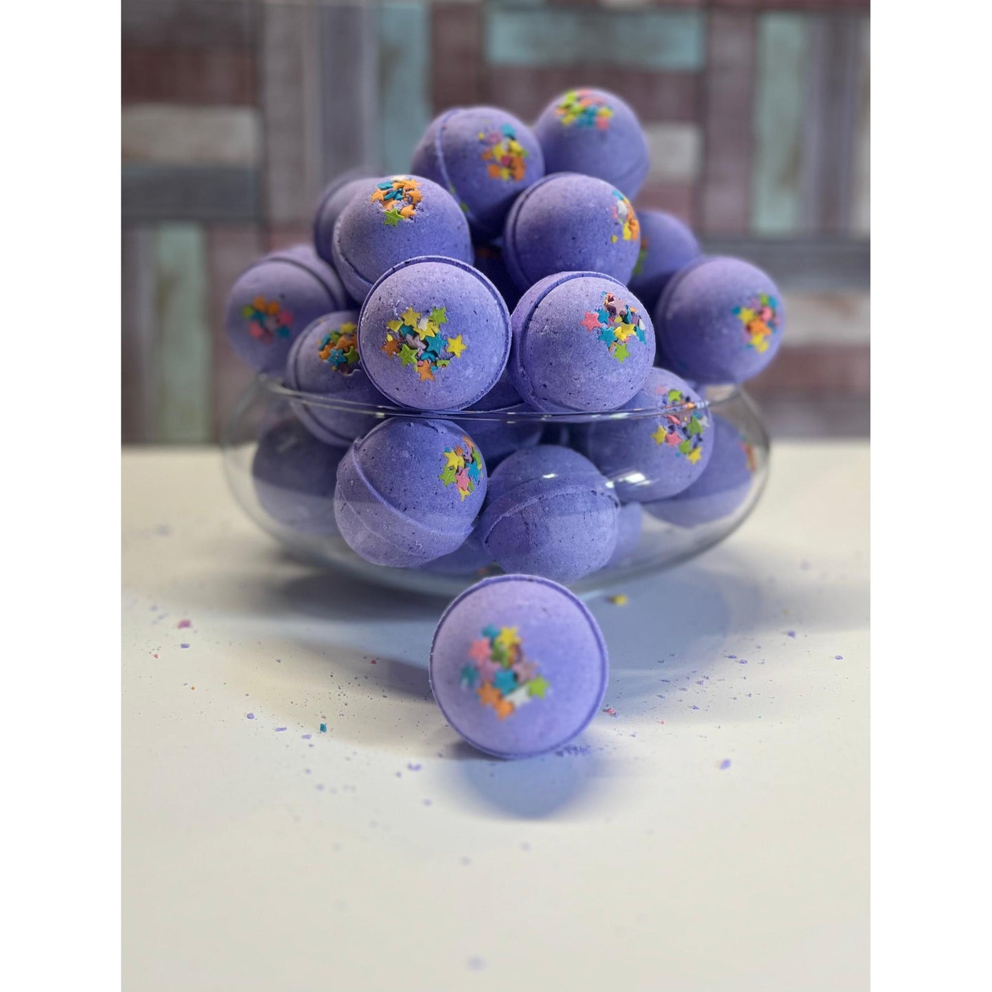 Bombe de bain au raisin galactique