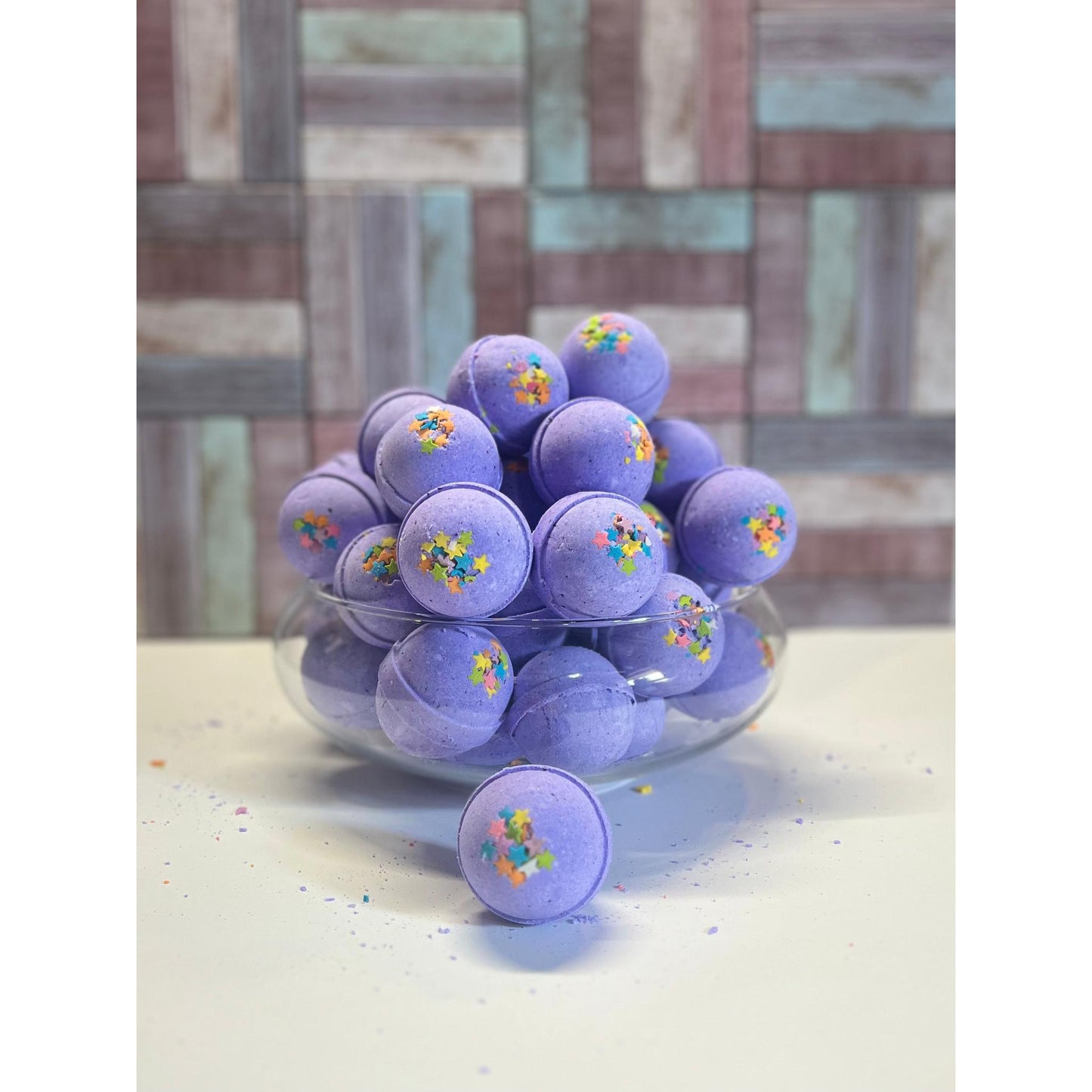 Bombe de bain au raisin galactique