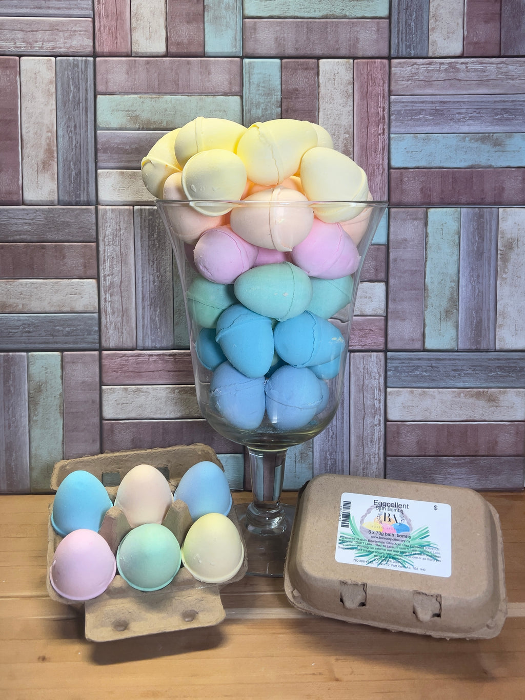 Eggcellent Bath Bombs Set (6-Pack)