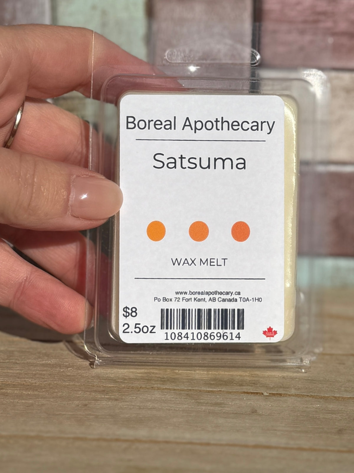 Cire fondue Satsuma