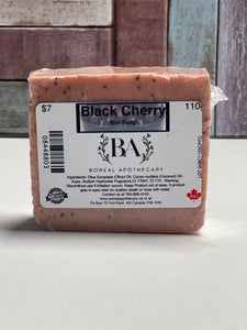 Black Cherry Bar Soap