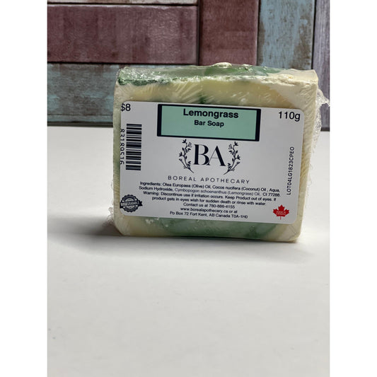 Savon en barre à la citronnelle