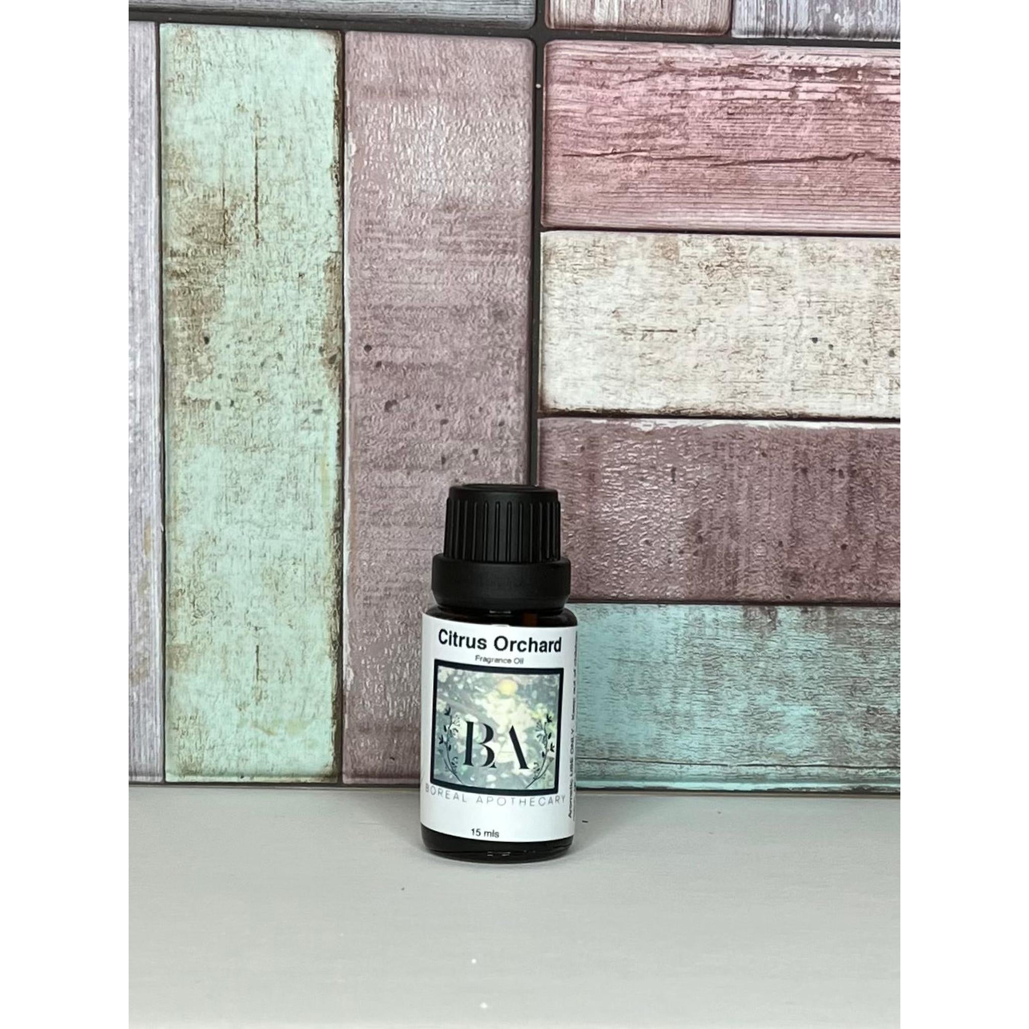 Huile parfumée de verger d’agrumes