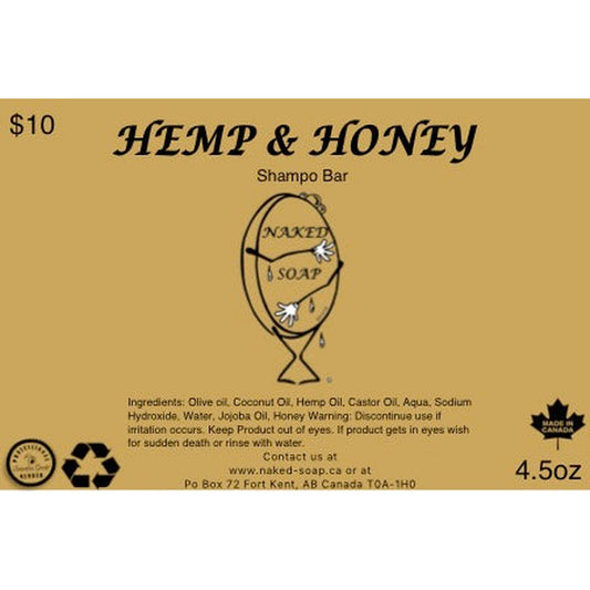 Hemp & Honey Shampoo Bar