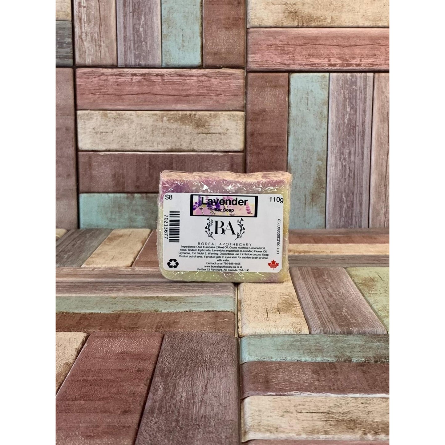 Savon en barre à la lavande