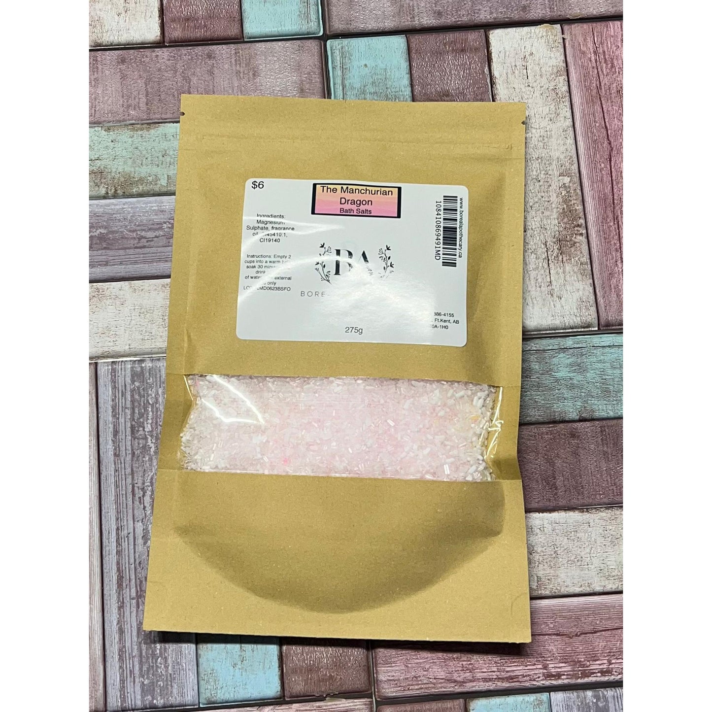 Les sels de bain du dragon de Mandchourie