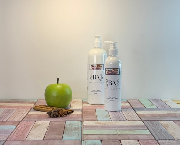 Lotion au cidre de pomme