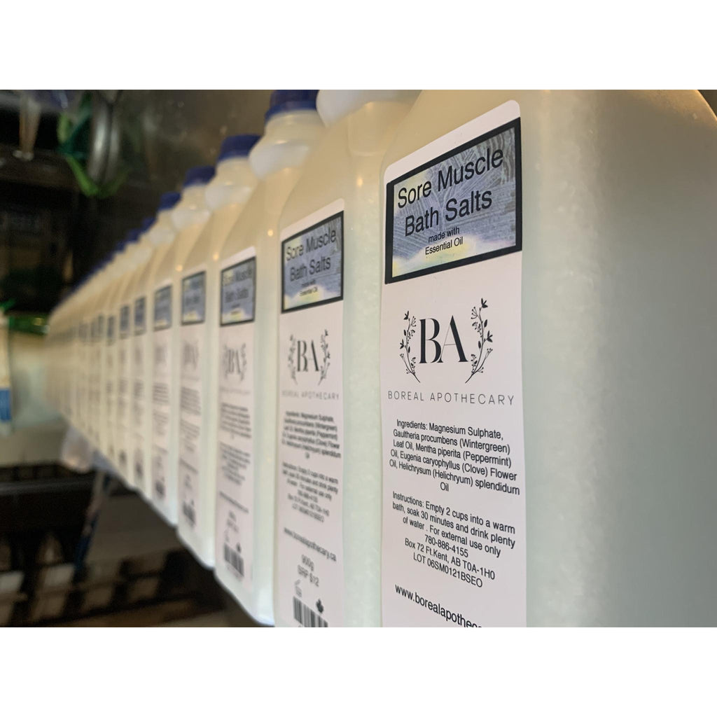 Sore Muscle Bath Salts