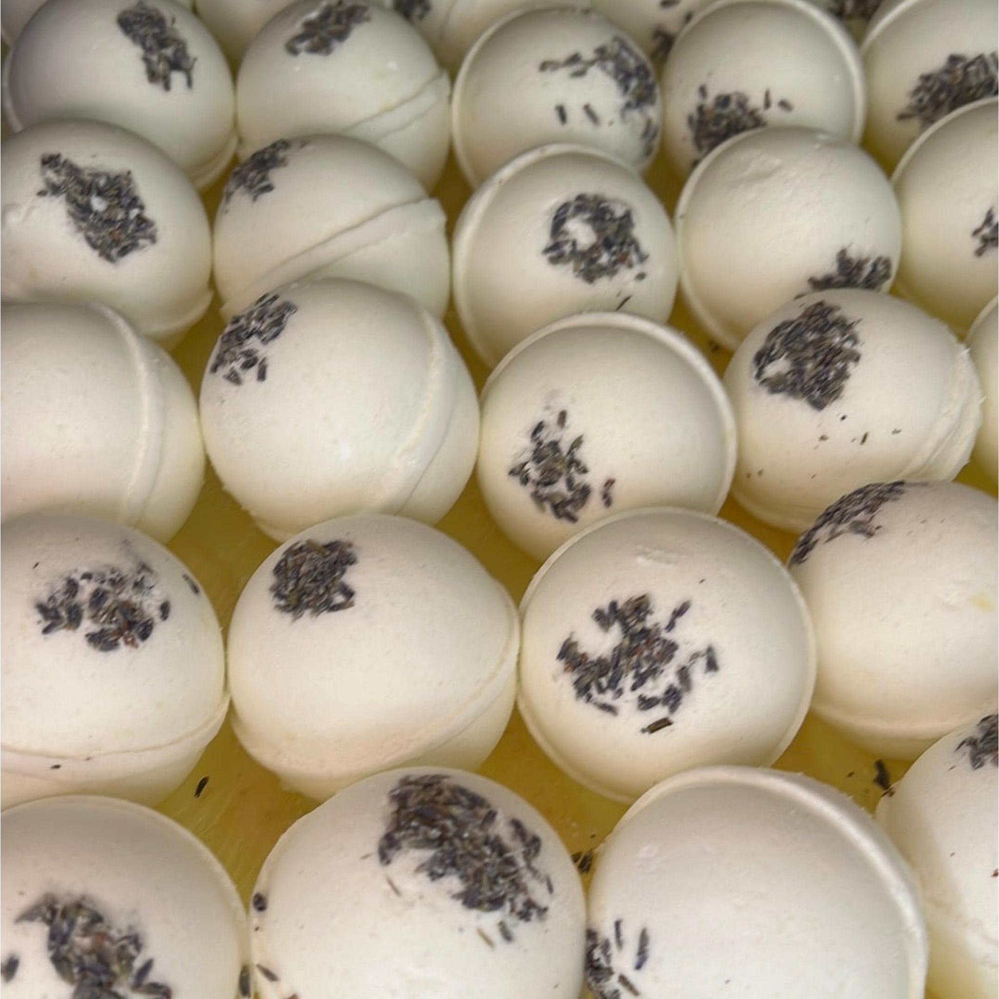 Bombes de bain à la lavande