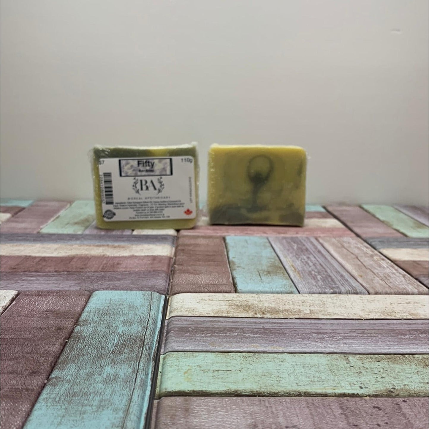 Cinquante barres de savon